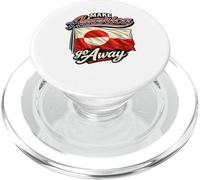 Haz Que Estados Unidos se Vaya Bandera de Groenlandia PopSockets PopGrip para MagSafe