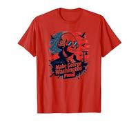 Haz Que George Washington se Sienta Orgulloso Camiseta, Hombre, Rojo, L