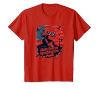 Haz Que George Washington se Sienta Orgulloso Camiseta, Niños, Rojo, 8 años