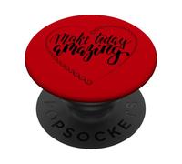 Haz Que Hoy Sea increíble el empoderamiento de Las Mujeres, el Poder Femenino, el Amor Propio PopSockets PopGrip Adhesivo
