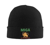 Haz Que Irán vuelva a ser Grande Emblema de Irán Gorro de Punto Miga Gorros de Gorro KPOP Sombreros cálidos y Suaves en Unisex Gorras callejeras Y2K