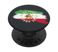 Haz que Irán vuelva a ser grande León persa y sol Shiro Khorshid PopSockets PopGrip Adhesivo