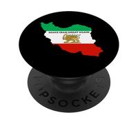 Haz que Irán vuelva a ser grande León persa y sol Shiro Khorshid PopSockets PopGrip Adhesivo