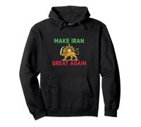 Haz que Irán vuelva a ser grande León persa y sol Shiro Khorshid Sudadera con Capucha