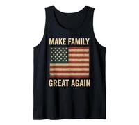 Haz que la familia vuelva a ser grande de nuevo con bandera estadounidense patriótica ciudadana Camiseta sin Mangas