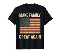 Haz que la familia vuelva a ser grande de nuevo con bandera estadounidense patriótica ciudadana Camiseta