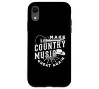 Haz que la música country vuelva a ser genial Carcasa para iPhone XR