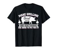 Haz que la parrilla sea genial otra vez Estados Unidos Trump BBQ Barbacoa para ahumar Camiseta