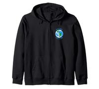 Haz Que la Tierra Sea Grande Otra Vez Planeta Tierra Globo Diseño Día Sudadera con Capucha