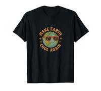 Haz Que la Tierra vuelva a Enfriar un Divertido diseño de Conciencia ecológica sobre el Clima Camiseta
