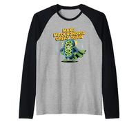 Haz Que Las mitocondrias Sean geniales Otra Vez Biología y Fitness Divertidos Camiseta Manga Raglan