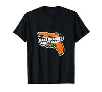 Haz Que Las Naranjas Sean geniales Otra Vez Florida Citrus Funny Local Pride Camiseta