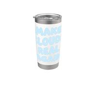 Haz que las nubes sean reales de nuevo dicho divertido para los soñadores de IA Vaso térmico de acero inoxidable de doble pared