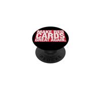 Haz Que Las Tarjetas Rojas Sean geniales Otra Vez Classic Soccer Árbitro Meme PopSockets PopGrip Adhesivo