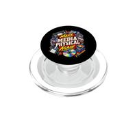 Haz Que los Medios de comunicación Sean físicos de Nuevo Disco de música Divertido para Videojuegos PopSockets PopGrip para MagSafe