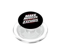 Haz Que los músculos no Sean Excusas Gimnasio Entrenamiento Fitness PopSockets PopGrip para MagSafe