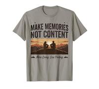 Haz Que los Recuerdos no contenten más Vivir Menos Publicar al Aire Camiseta