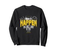 Haz Que suceda - Declaración de Ropa Urbana Sudadera