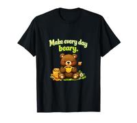 Haz Que Todos los días Sea un Oso Lindo Juego de Palabras de té con Miel Camiseta