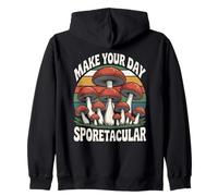 Haz Que tu día Sea un Hongo esporetacular para Cazar Hongos Sudadera con Capucha