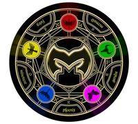 Haz que tus meriendas sean tan épicas como una batalla de los Power Rangers con nuestras obleas comestibles temáticas
