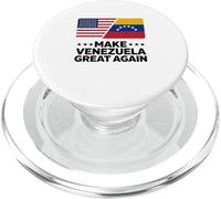 Haz Que Venezuela vuelva a ser Grande Bandera venezolana Libertad Libertad PopSockets PopGrip para MagSafe