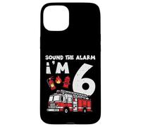 Haz Sonar la Alarma: Im 6 Firetruck Cumple 6 años, niños y niños Carcasa para iPhone 15 Plus