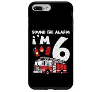 Haz Sonar la Alarma: Im 6 Firetruck Cumple 6 años, niños y niños Carcasa para iPhone 7 Plus/8 Plus