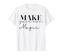 Haz tu Propia Cita mágica Bohemia inspiradora para niñas y Mujeres Camiseta