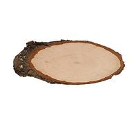 Haz tu propia placa con nombre, corteza de árbol, 25 cm