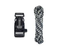 Haz tu propia pulsera de supervivencia con nuestro kit de hebilla de paracaídas y silbato de 20 pies