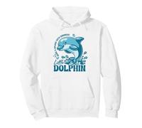 Haz un chapoteo con bondad Pequeño delfín Sudadera con Capucha