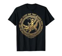 Haz una Cosa Cada día Que asuste a tu Familia cocodrilo Camiseta