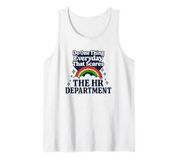 Haz una cosa todos los días que asusta al departamento de recursos humanos Camiseta sin Mangas
