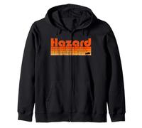 Hazard, estilo retro de los años 80 de Kentucky Sudadera con Capucha