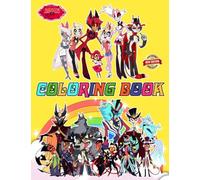 Hazbin Hotel Coloring Book Cute Character for Fan Men Teen Women Kid Student: A Jumbo Colouring for Kids Ages 4-7,8-12, Girls, and Adults | With +50 ... Stress Relief And Unwind | 8.5 x 11 inches