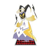 Hazbin Hotel - Figura de anime de acrílico con soporte de Alastor/Angel Dust/Charlie Morningstar/Vaggie modelo estatua de escritorio figuras de pie