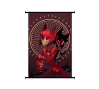 Hazbin Hotel - Póster de ángel Dust/Charlie Morningstar/Alastor Anime Scroll Póster de pergamino de anime, pintura de anime, colgador de fotos, póster decorativo para habitación