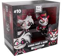 Hazbin Hotel Vinyl Figures Angel Dust & Husk Monitor Buddiez