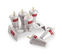 Hazel Ice Pop Molds 6 pcs Cone With Stand (Hole Lid)