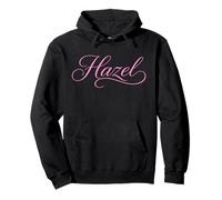 Hazel Nombre Mujeres Elegante Lindo Esposa Elegante Chica Novia GF Sudadera con Capucha