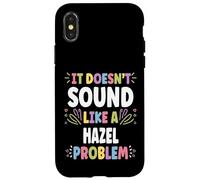 Hazel Personalized Women's Gift Custom Hazel Carcasa para iPhone X/XS