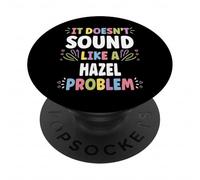 Hazel Personalized Women's Gift Custom Hazel PopSockets PopGrip Adhesivo