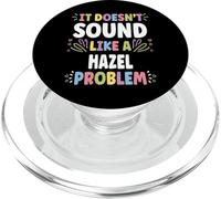 Hazel Personalized Women's Gift Custom Hazel PopSockets PopGrip para MagSafe