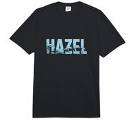 Hazel Sea Waves - Nombre Personalizado Ocean Beach Art Comfort Colors Adult Heavyweight T-Shirt
