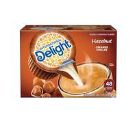 Hazelnut Non-Dairy Creamer Cups, International Delight, 48 Single Serve Coffee Creamer Cups