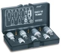 HAZET 1557/10 Juego de llaves de vaso manual (accionado por mano)