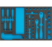 Hazet 163-329L - Relleno de espuma blanda 2K para taller, 1 unidad