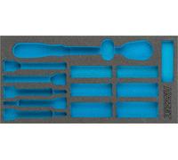 Hazet 163 - 340L bicomponente inserto de espuma suave - Multicolor