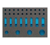 HAZET 163-346L Inserto de espuma suave de 2 componentes, multicolor